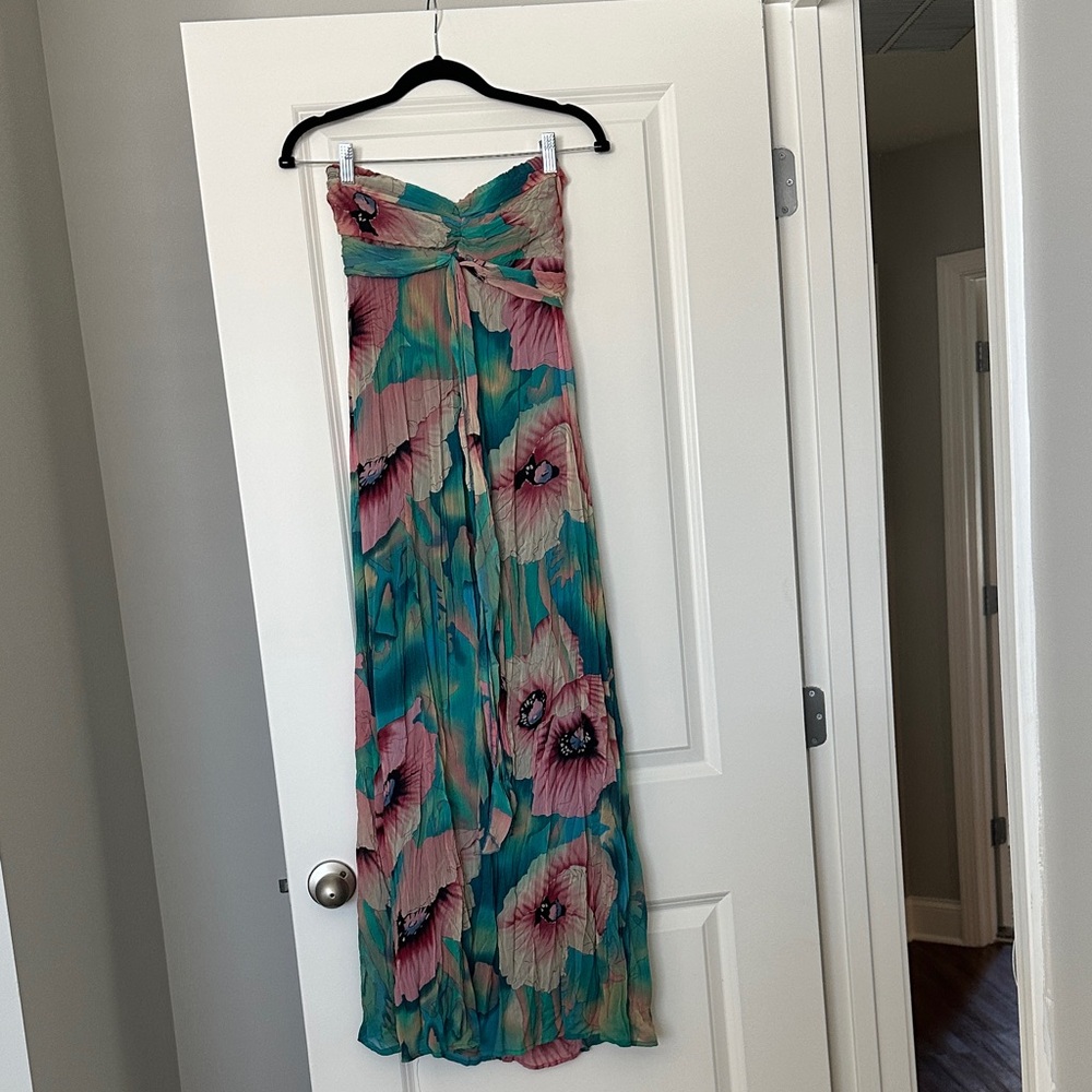 Floral maxi dress